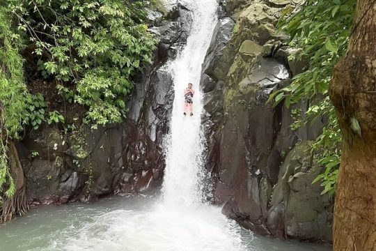 Jumping Sliding at Aling-aling waterfall with Private transfer