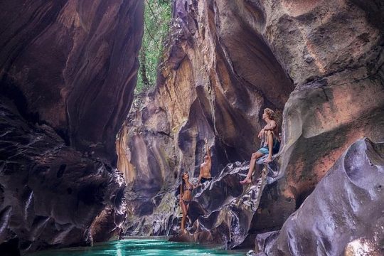 Exploring Beji Guwang hidden canyon
