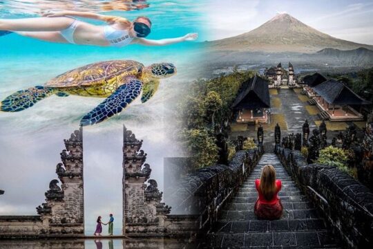Lempuyang Temple with Blue Lagoon Snorkeling Lunch Private Tour